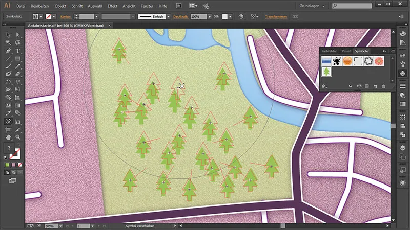 Cartografie (desenarea hărților de navigare) cu Illustrator - Partea 5