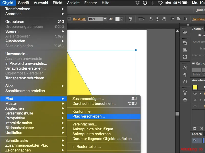 Adobe Illustrator - Construiți semne de avertizare.