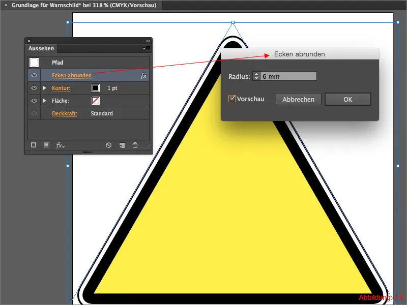 Adobe Illustrator - Construiți indicatoare de avertizare.