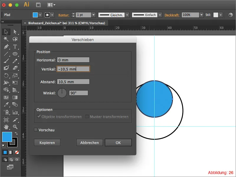 Adobe Illustrator - Construiți indicatoare de avertizare.