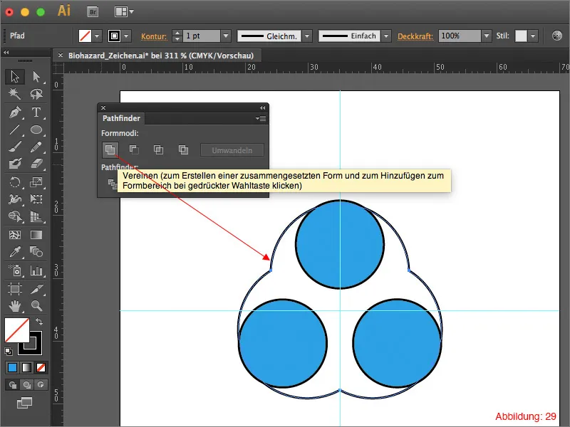 Adobe Illustrator - Construiți indicatoare de avertizare.