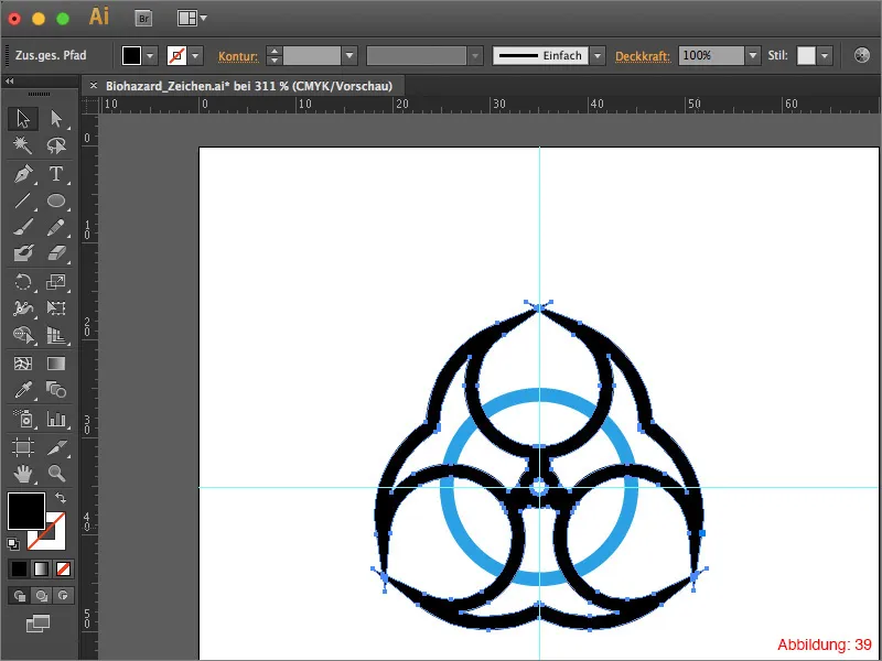 Adobe Illustrator - Construiți semne de avertizare.