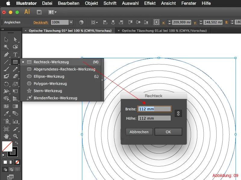 Adobe Illustrator - Creare iluzii optice