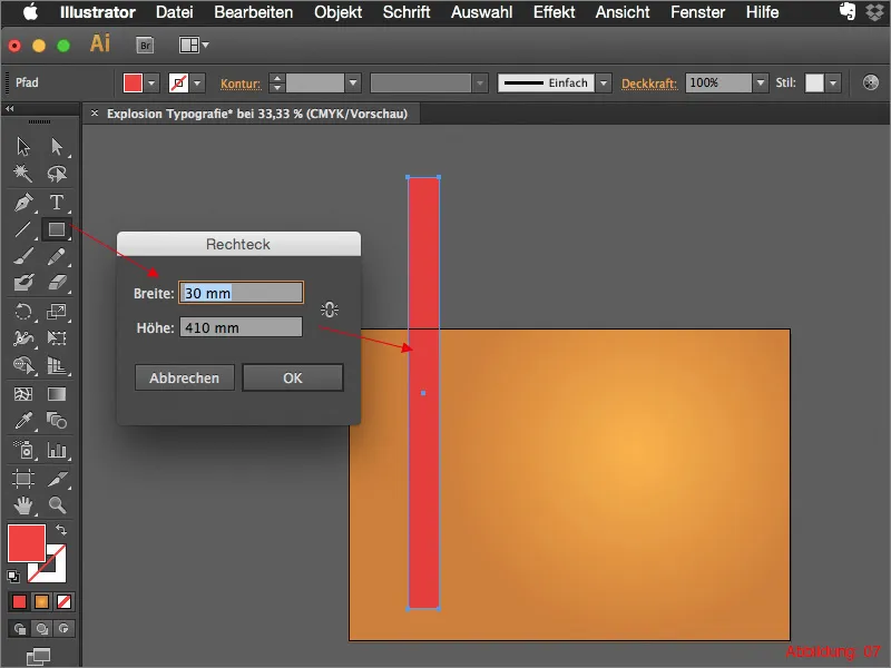 Adobe Illustrator - Text cu explozii