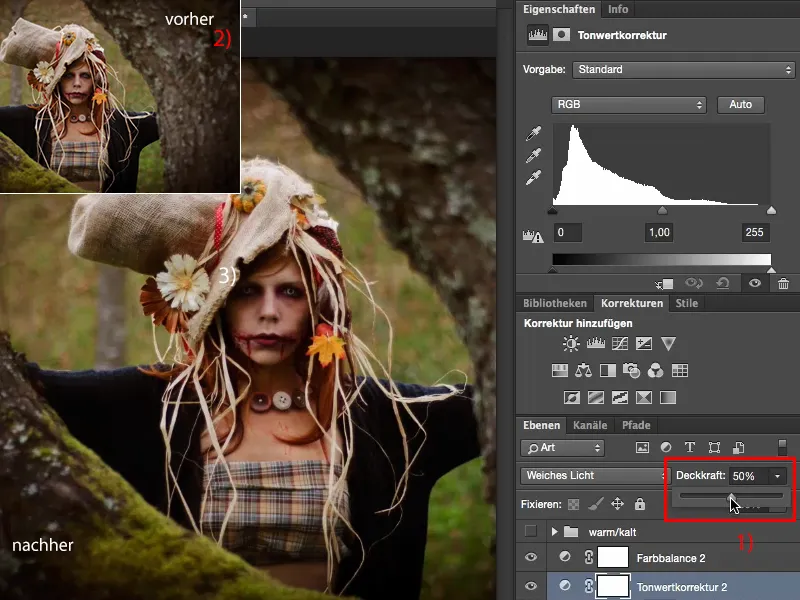 Looks &amp; Styles mit Photoshop - Warme und kalte Stimmungswechsel