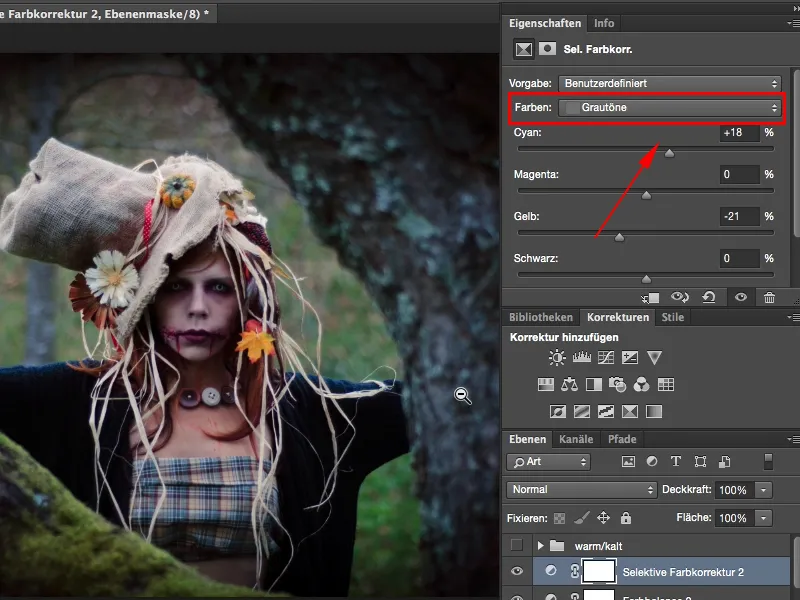 Looks &amp; Styles mit Photoshop - Warme und kalte Stimmungswechsel