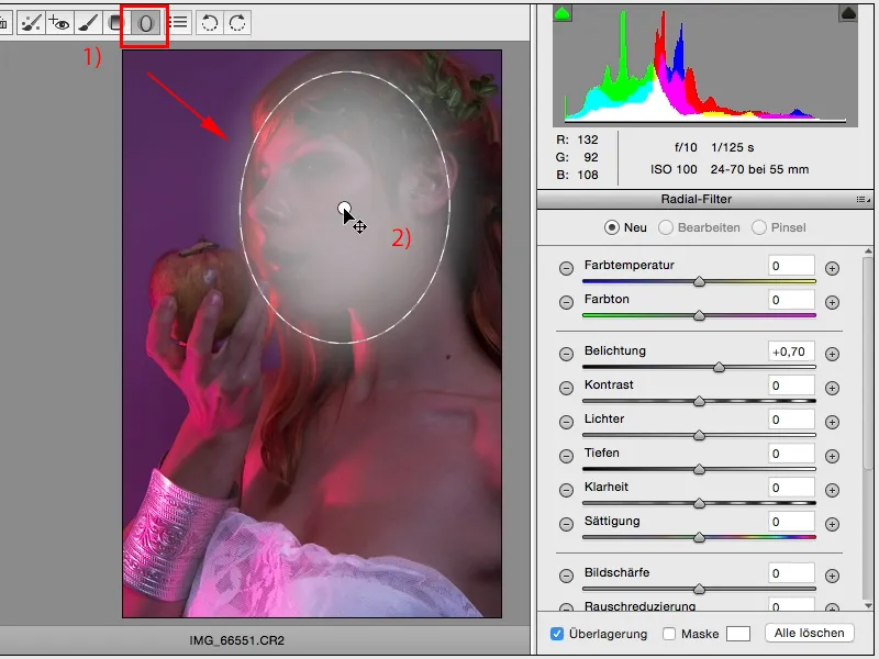 Aspecte și stiluri cu Photoshop - Stiluri în convertorul raw.