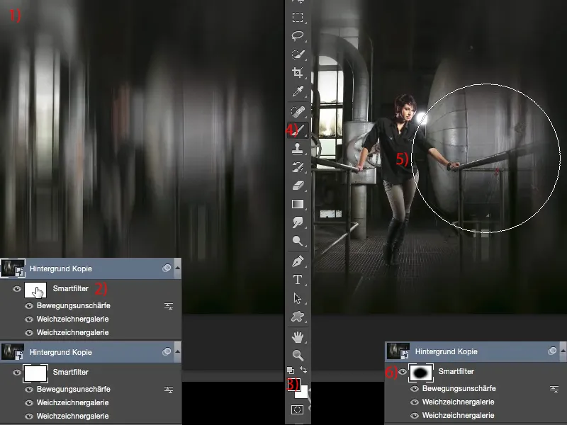 Aspecte și stiluri cu Photoshop - Blur ca look